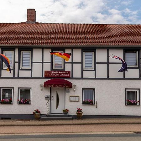 Hotel Zur Post Ochsendorf เคอนิกสลูทเทอร์ อัม เอล์ม ภายนอก รูปภาพ